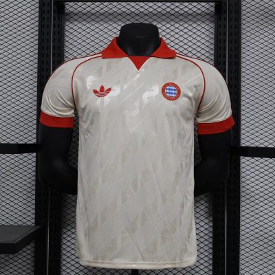 Retro Player Version Bayern Munchen Football Shirt 1:1 Thai Quality