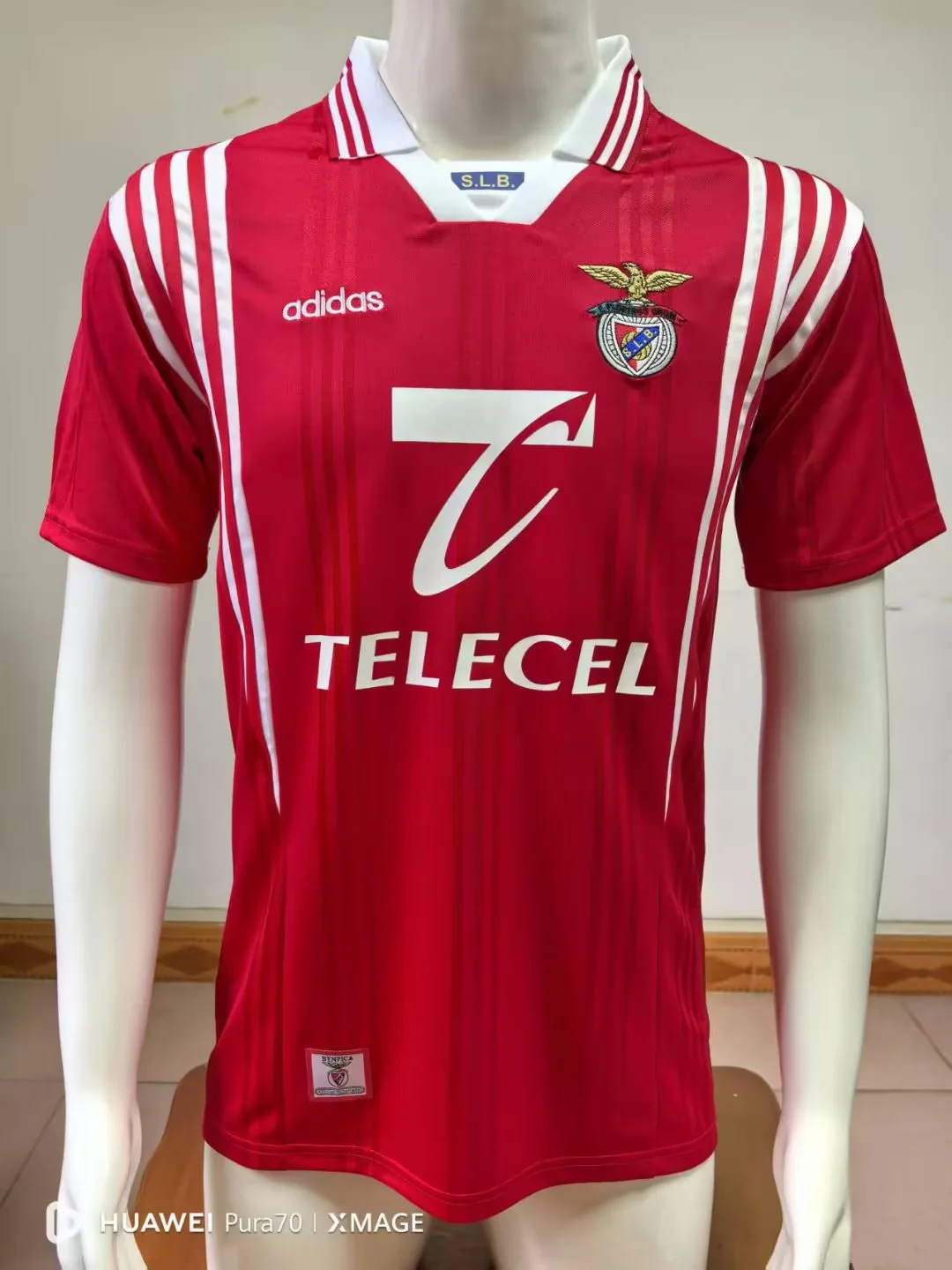 1997/1998 Retro Benfica Home Football Shirt 1:1 Thai Quality