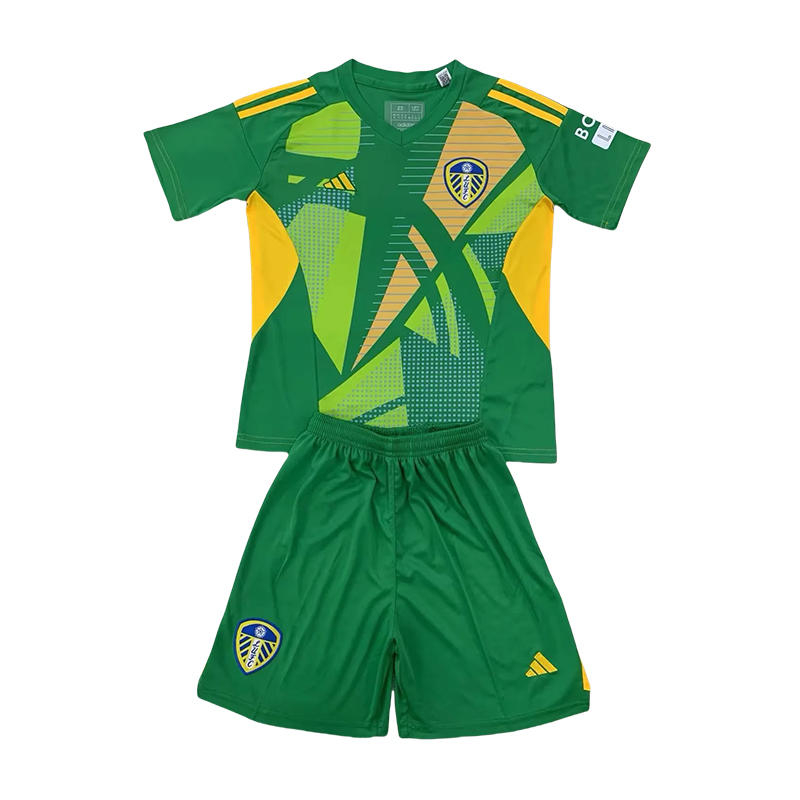 2024/2025 Leeds United Goalkeeper Football Shirt Kids Size 1:1 Thai Quality