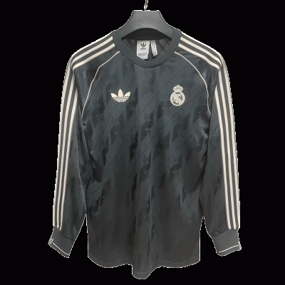 2024/2025 Retro Long Sleeve Real Madrid Special Edition Football Shirt 1:1 Thai Quality