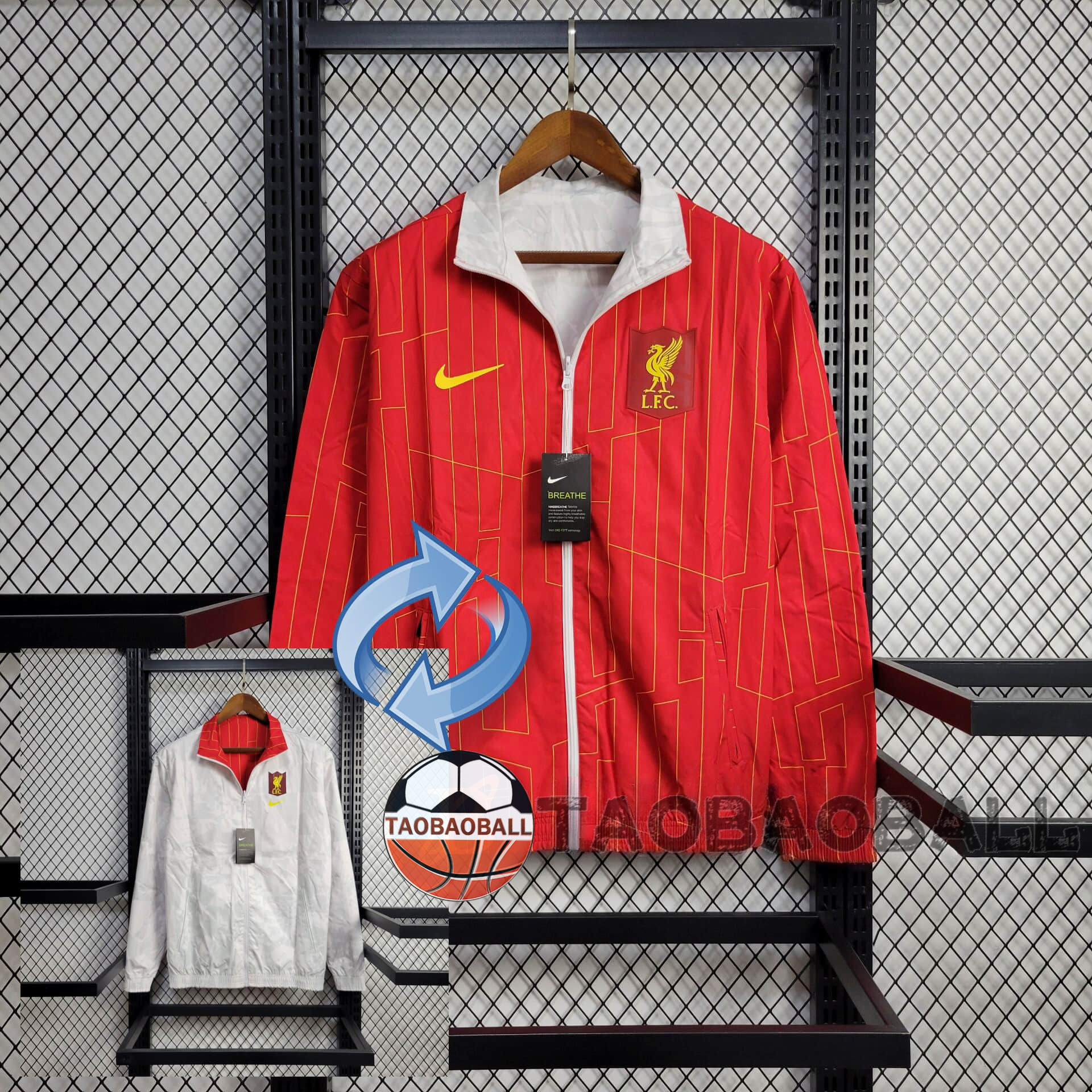 2024/2025 Liverpool Reversible Windbreaker Football Shirt