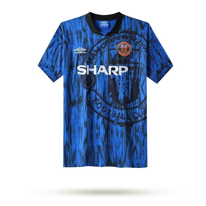 1992/1993 Retro Manchester United Away Football Shirt 1:1 Thai Quality