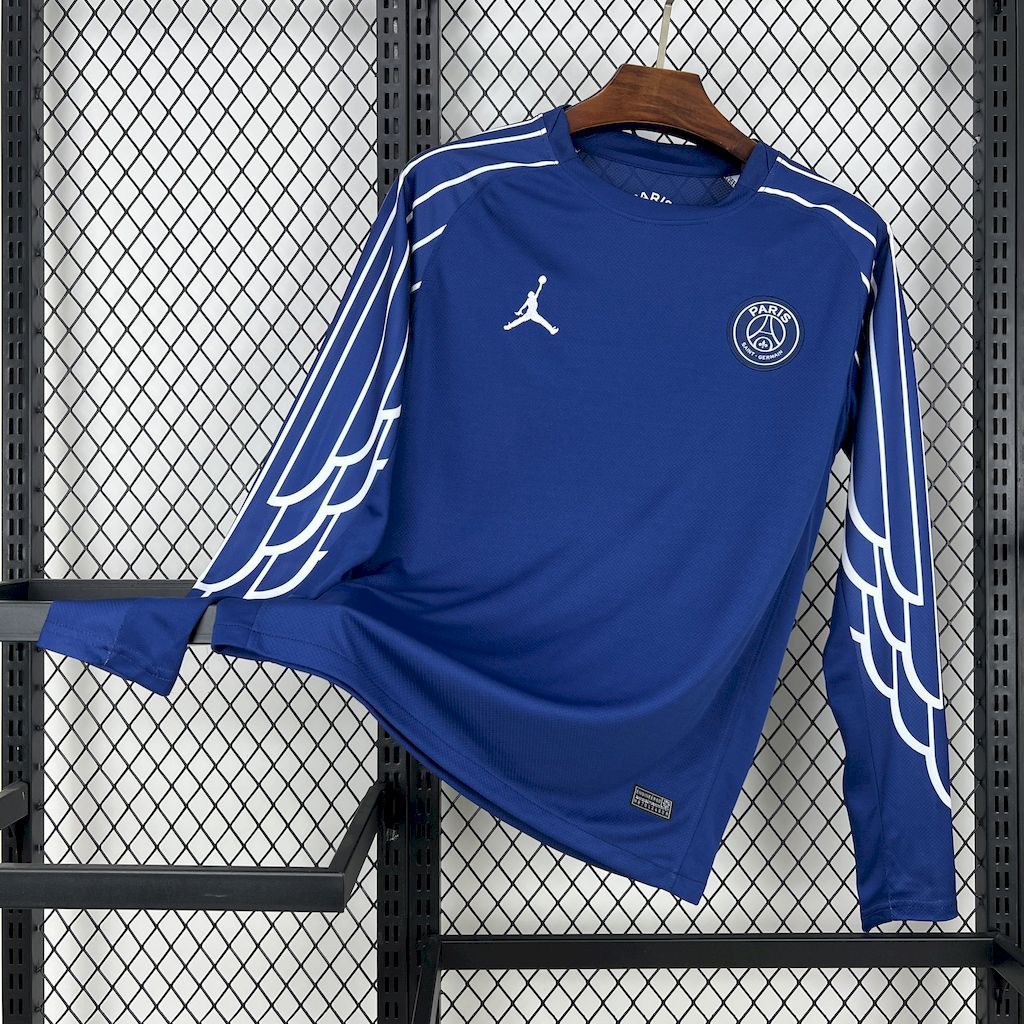 2024/2025 Long Sleeve Paris Saint-Germain Fourth Away Football Shirt 1:1 Thai Quality