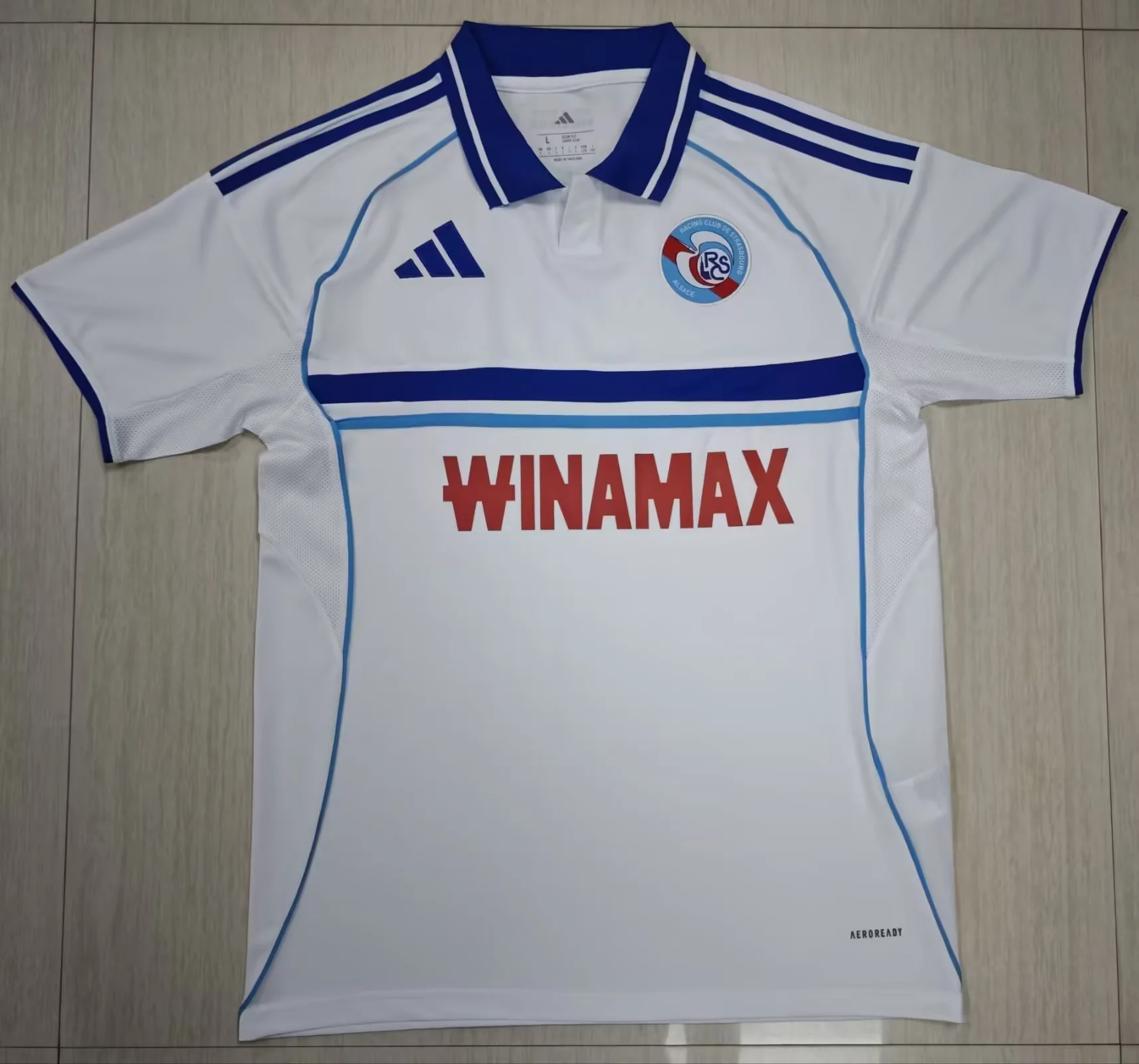 2025/2026 Strasbourg Away Football Shirt 1:1 Thai Quality