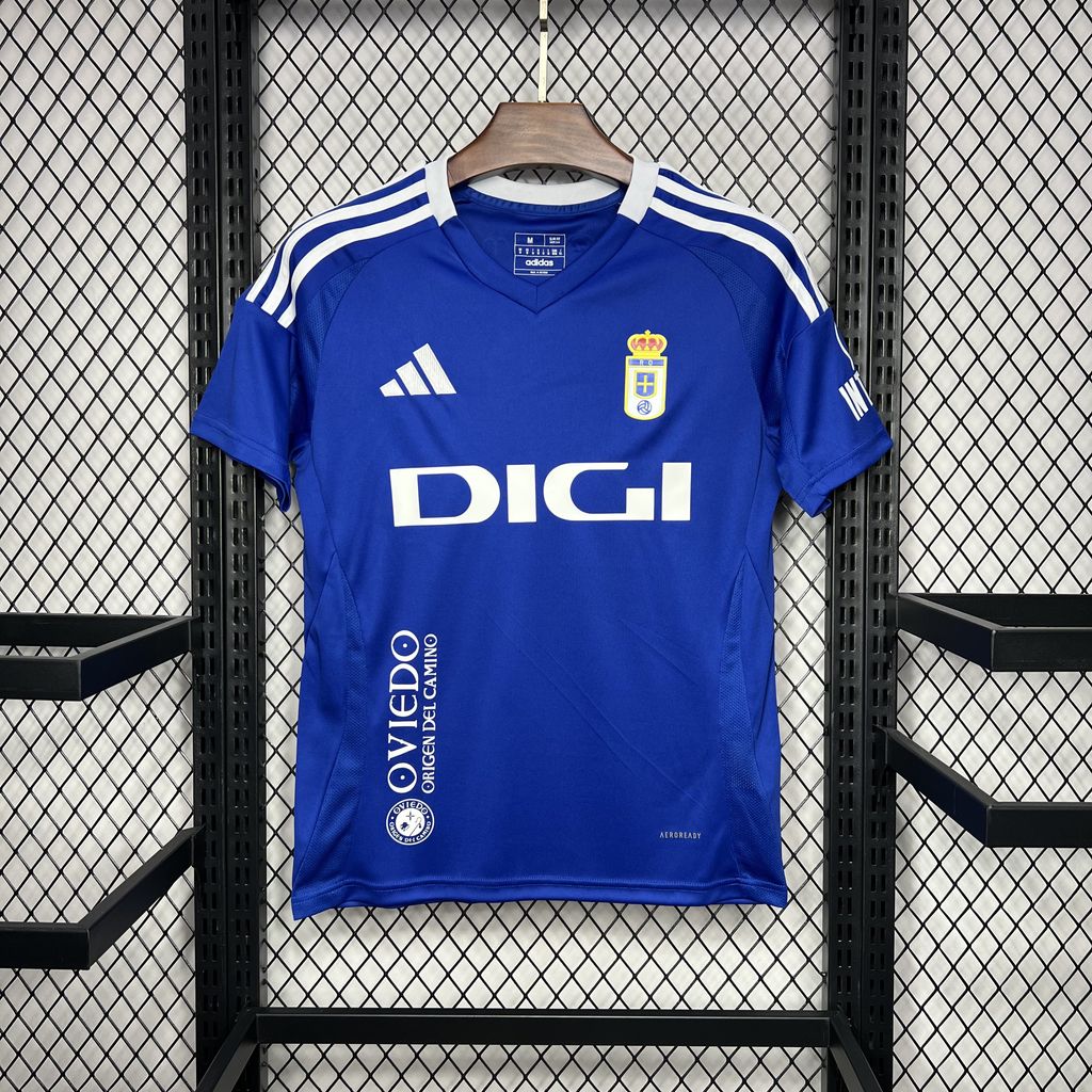 2024/2025 Real Oviedo Vetusta Home Football Shirt 1:1 Thai Quality