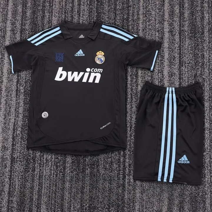 2009/2010 Retro Real Madrid Away Football Shirt Kids Size 1:1 Thai Quality