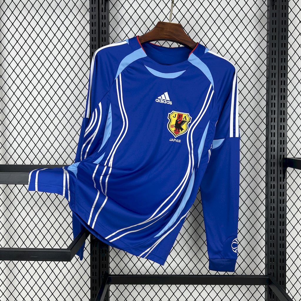 2006 Retro Long Sleeve Japan Home Football Shirt 1:1 Thai Qualit