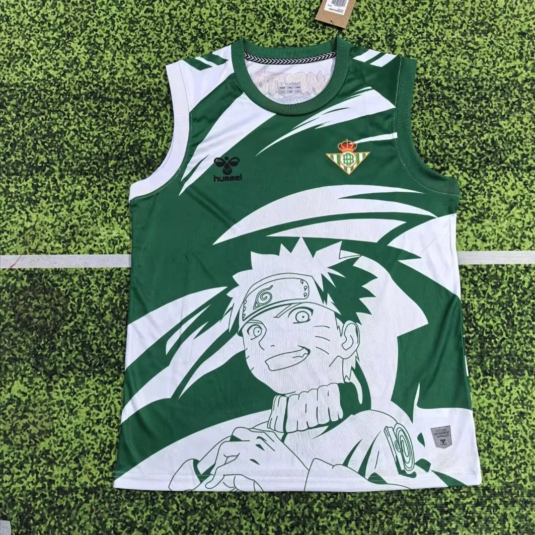 2025/2026 Real Betis Naruto Special Edition Football Shirt 1:1 Thai Quality