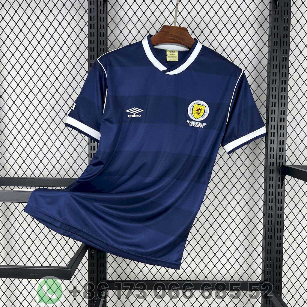 1987/1988 Retro Scotland Home Football Shirt 1:1 Thai Quality