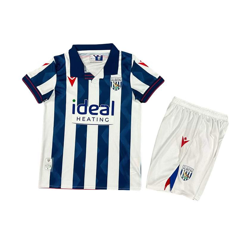 2024/2025 West Bromwich Albion Home Football Shirt Kids Size 1:1 Thai Quality