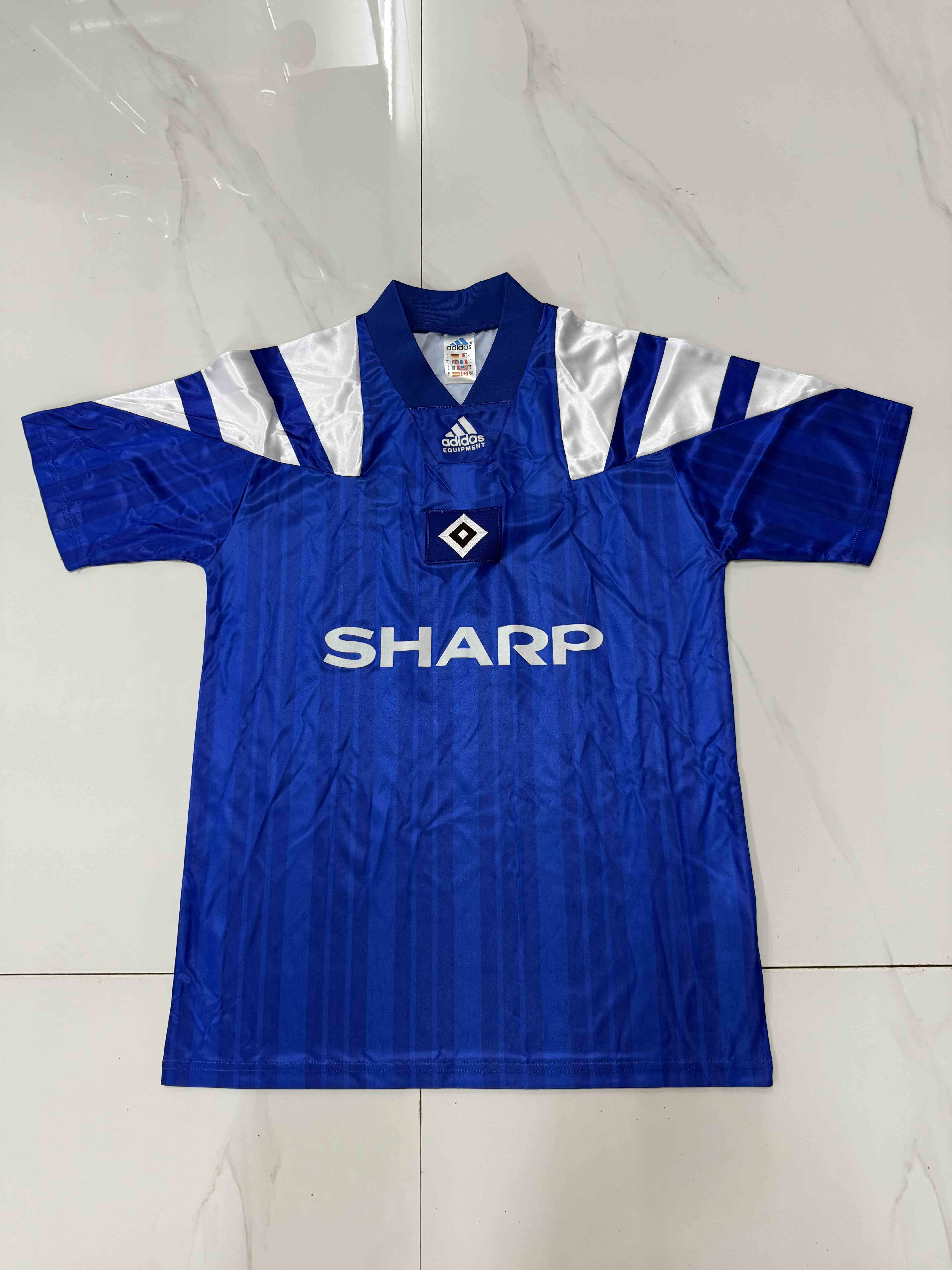 1992/1993 Retro Hamburger SV Away Football Shirt 1:1 Thai Quality