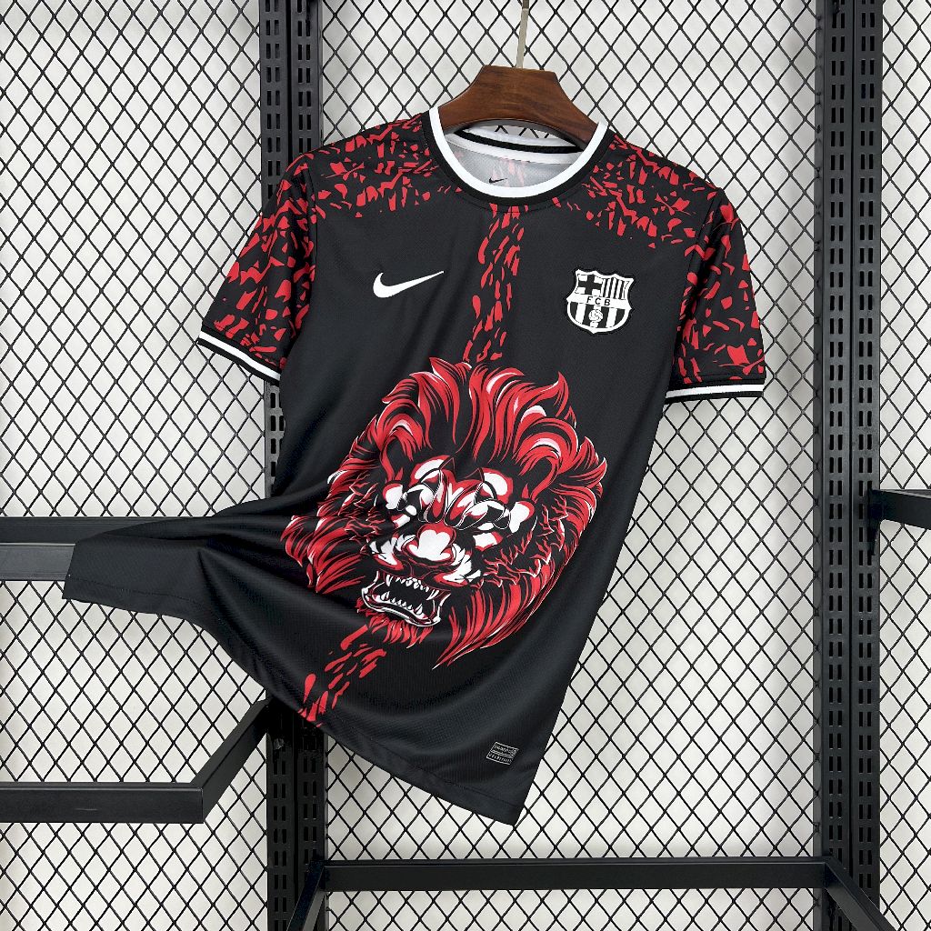 2024/2025 Barcelona Red Lion Football Shirt 1:1 Thai Quality