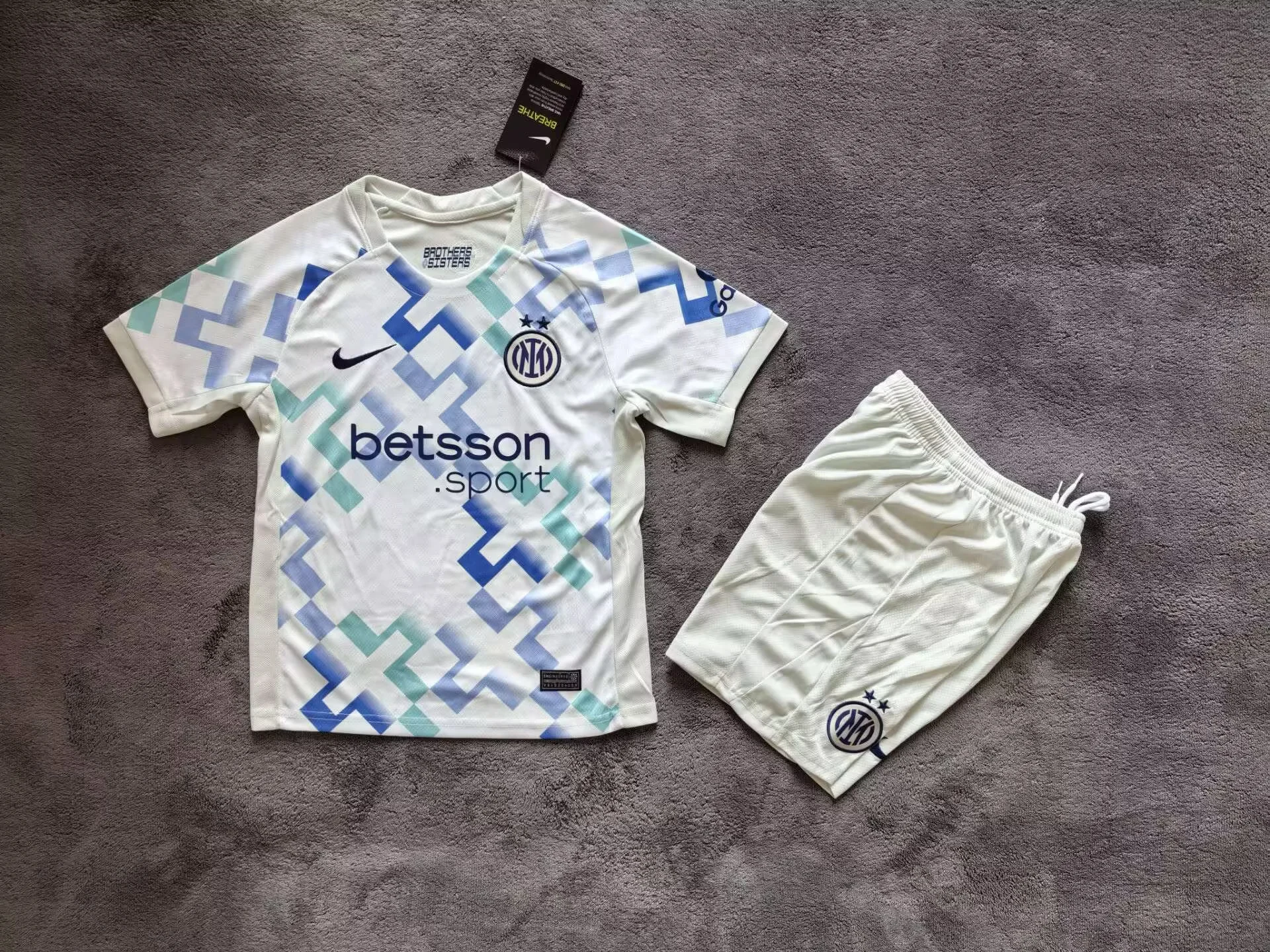 2025/2026 Inter Milan Away Football Shirt Kids Size 1:1 Thai Quality