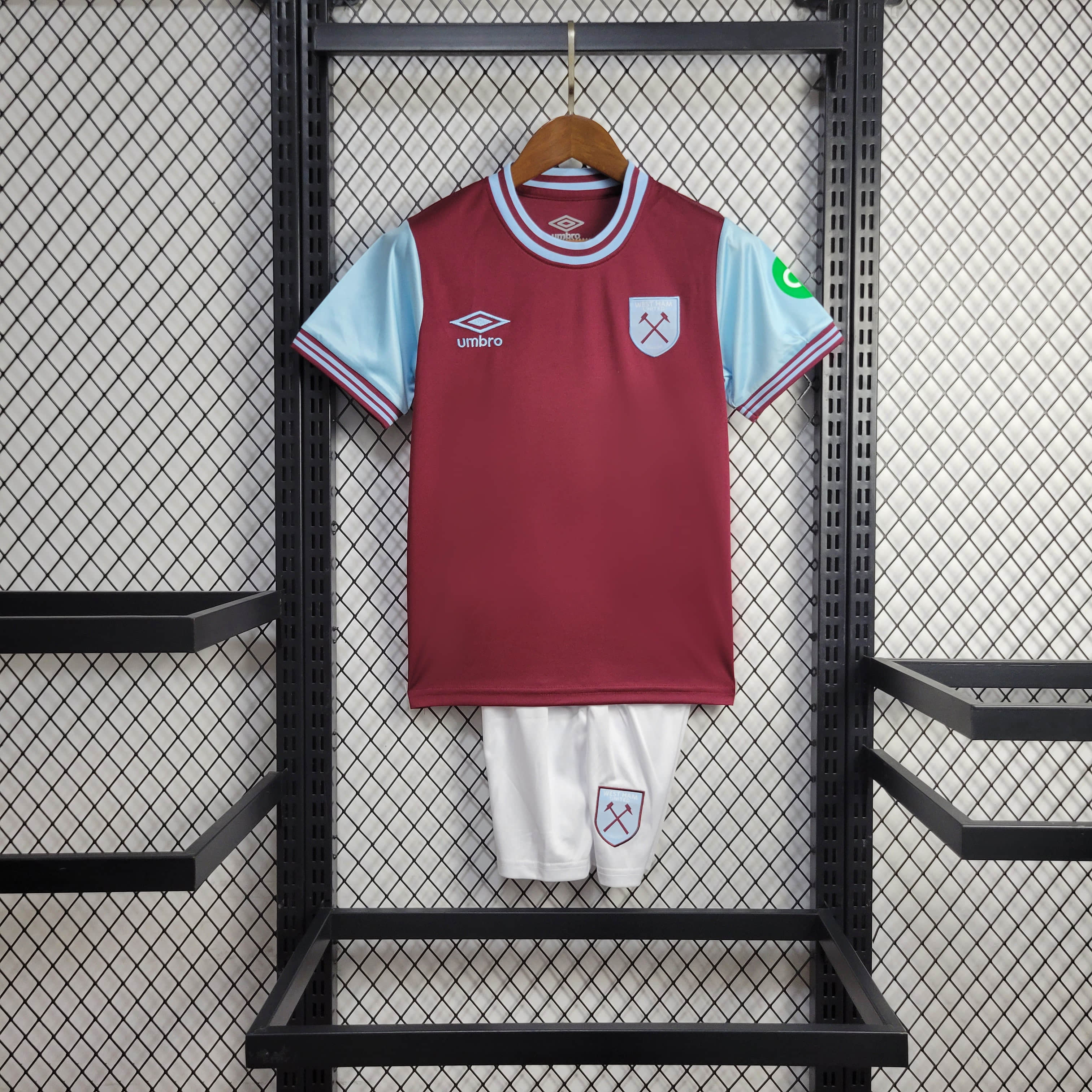 2024/2025 West Ham United Home Football Shirt Kids Size 1:1 Thai Quality