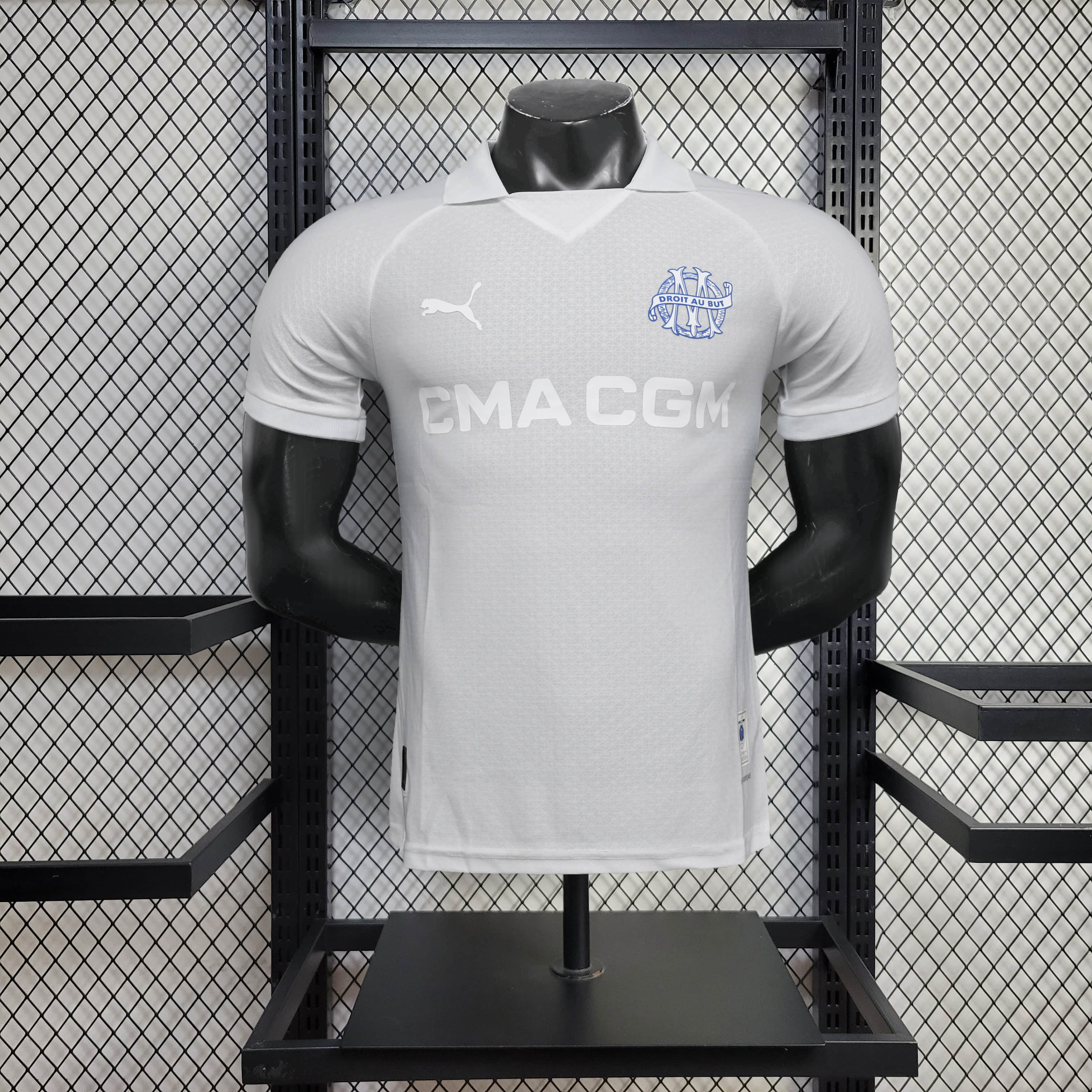 2024/2025 Player Version Olympique Marseille 125th Anniversary Football Shirt 1:1 Thai Quality