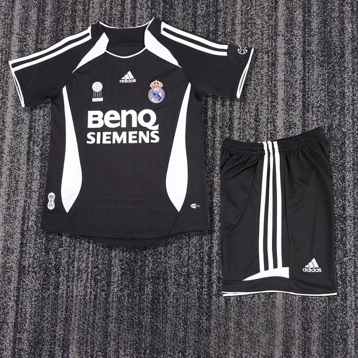 2006/2007 Retro Real Madrid Third Away Football Shirt Kids Size 1:1 Thai Quality