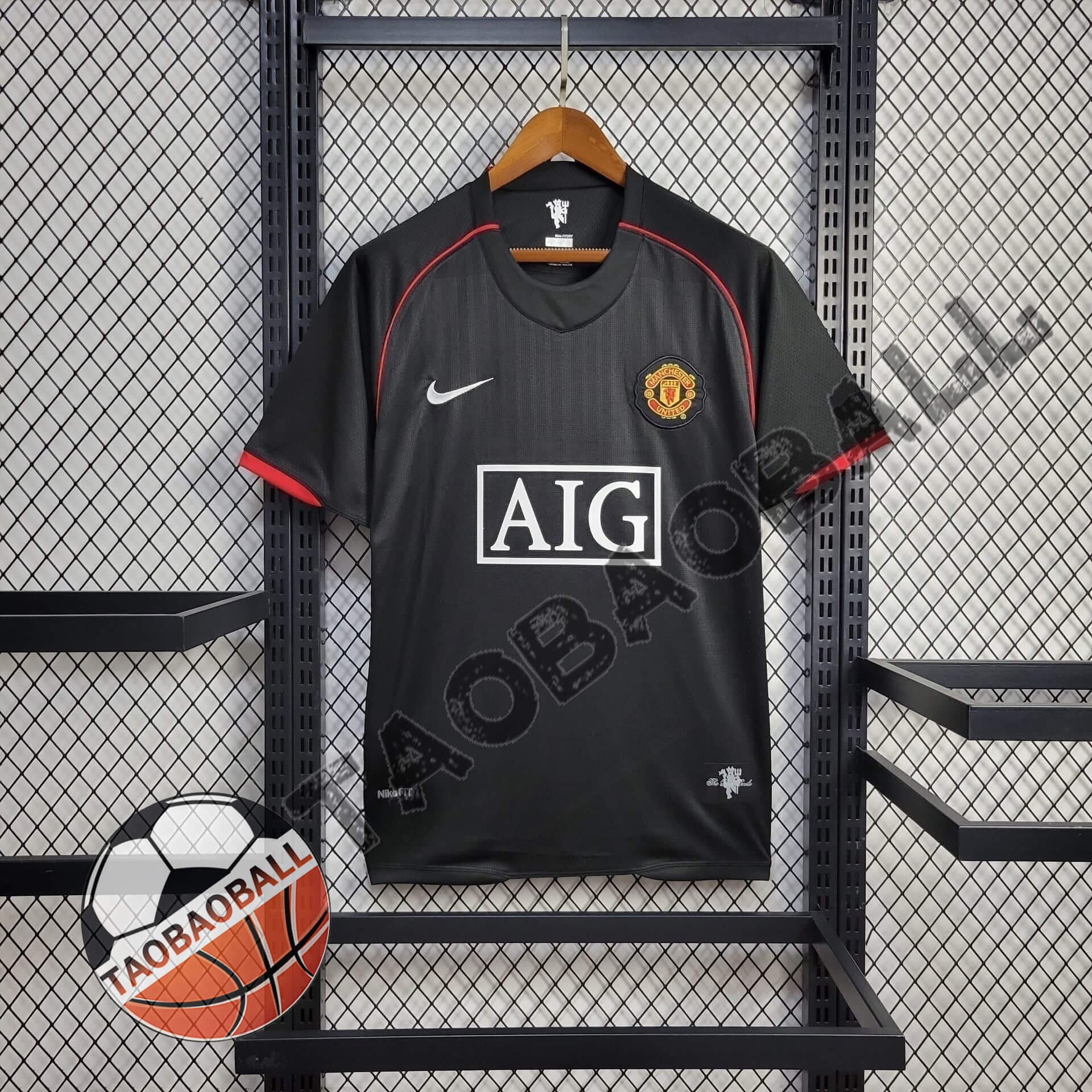 2007/2008 Retro Manchester United Away Football Shirt 1:1 Thai Quality