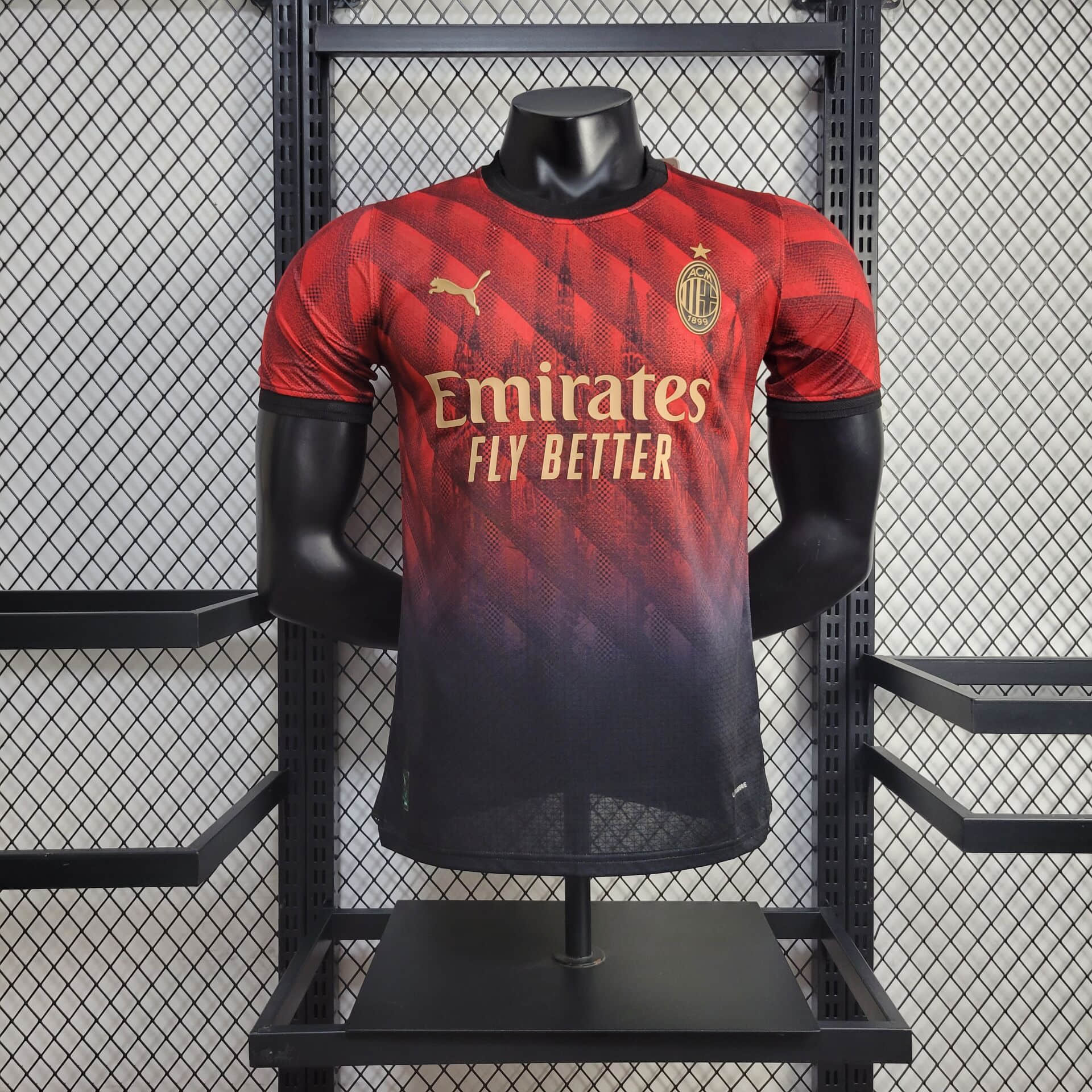 2024/2025 Player Version AC Milan Cathedral Special Edition Football Shirt 1:1 Thai Quality