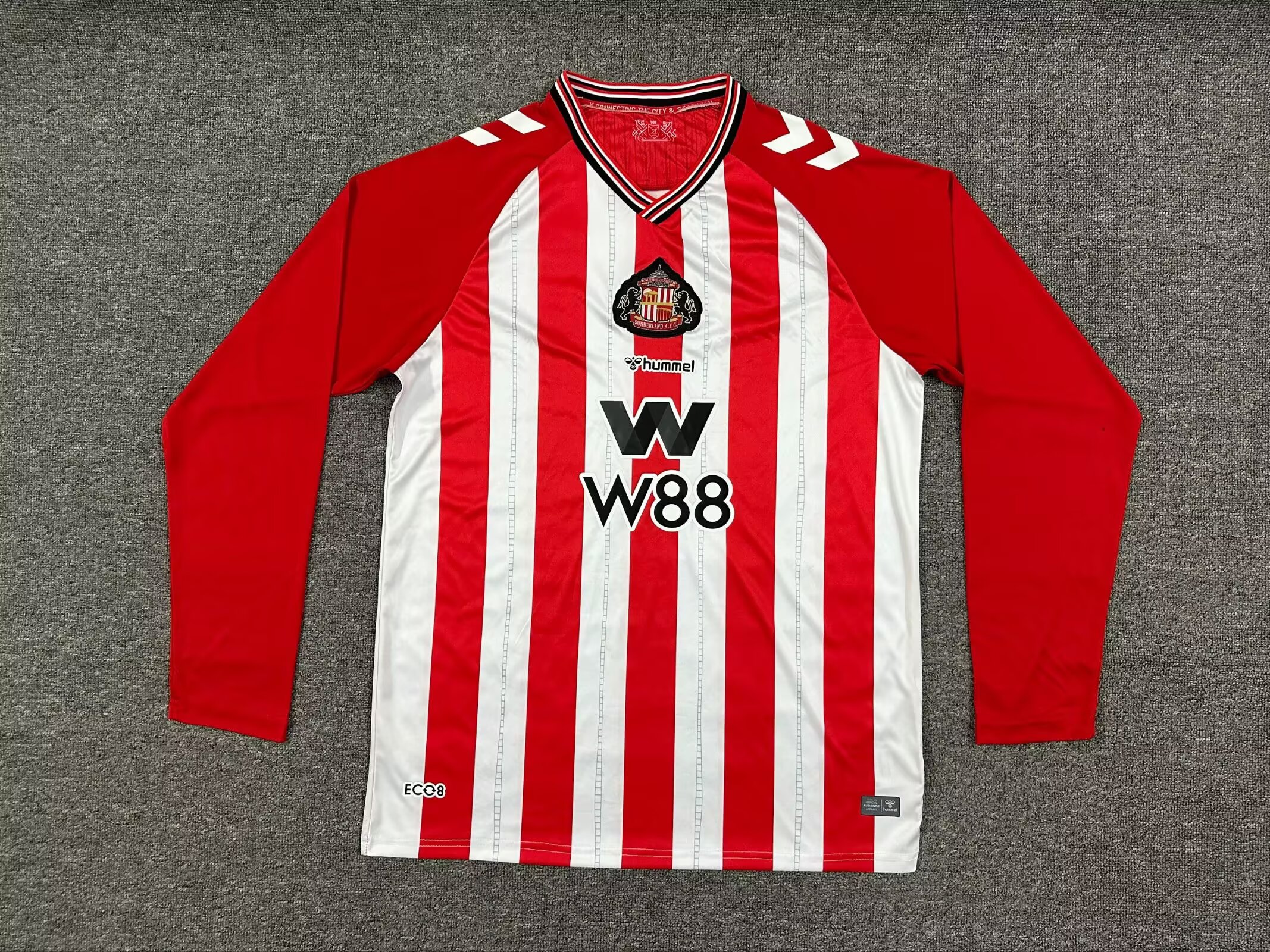 2025/2026 Long Sleeve Sunderland Home Football Shirt 1:1 Thai Quality
