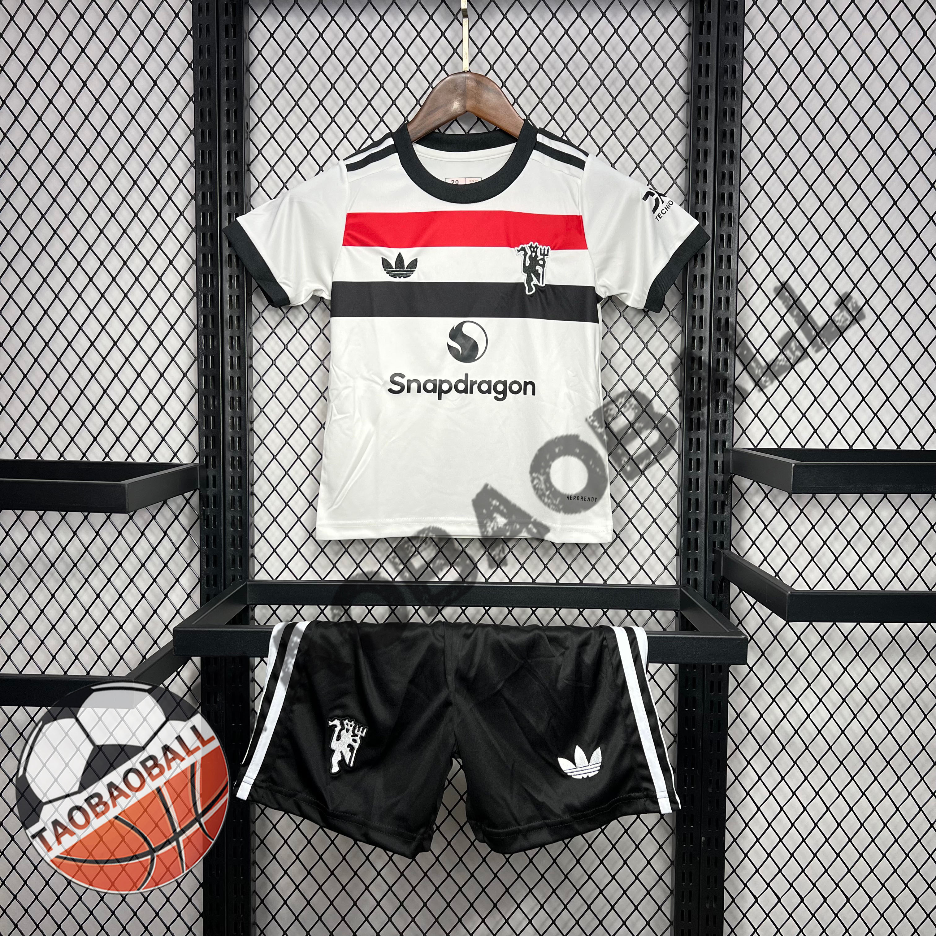 2024/2025 Manchester United Third Away Football Shirt Kids Size 1:1 Thai Quality