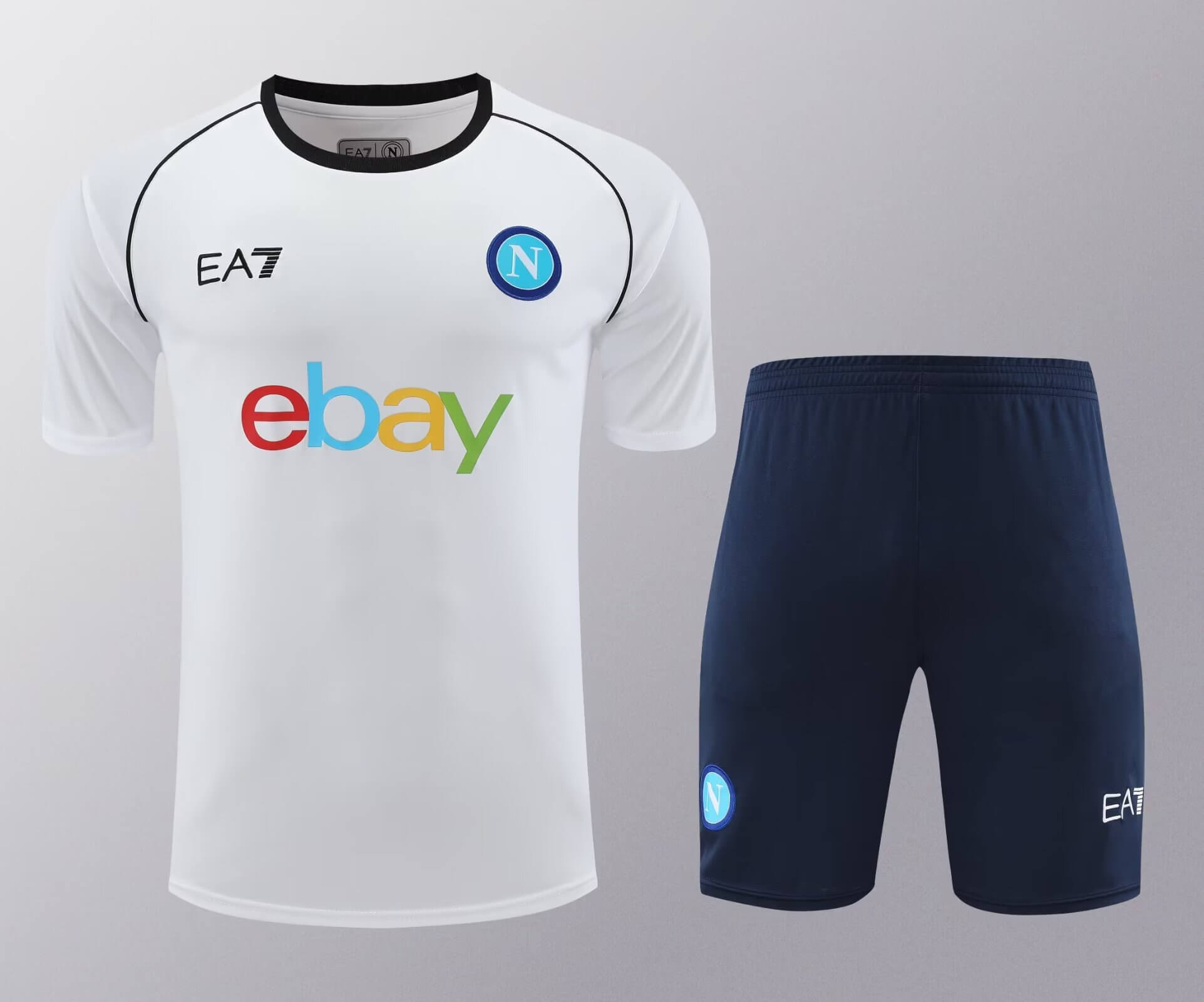 2024/2025 Napoli Training Wear White Suit Shirt 1:1 Thai Quality