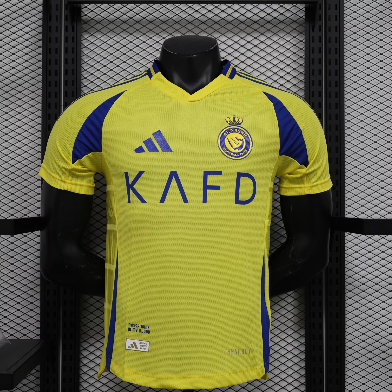 2024/2025 Player Version Al-Nassr Home Football Shirt 1:1 Thai Quality