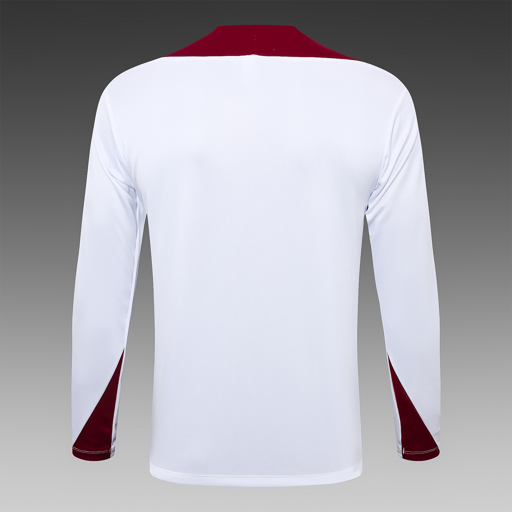 2024/2025 England Half-Pull Training Wear White Football Shirt Kids Size - Image 4