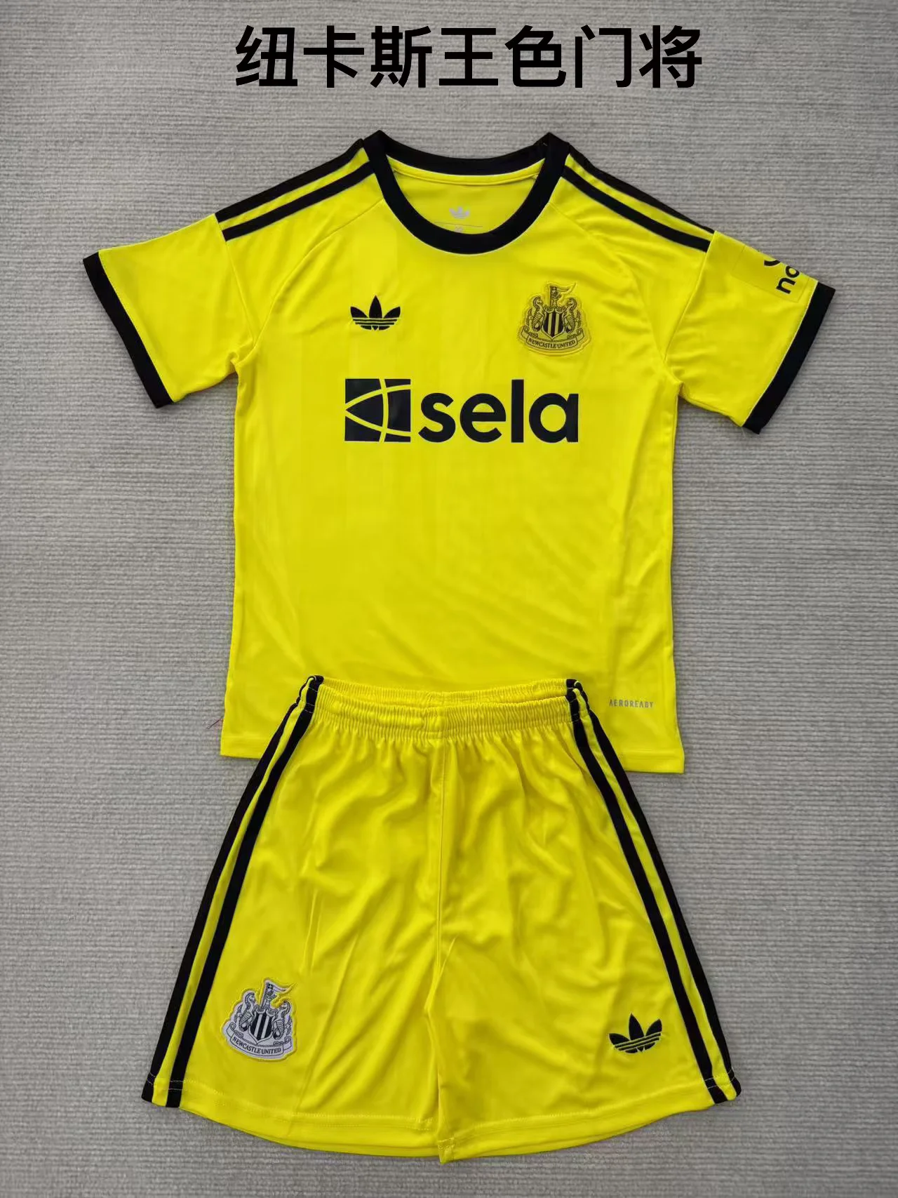 2025/2026 Newcastle United Goalkeeper Football Shirt Kids Size 1:1 Thai Quality