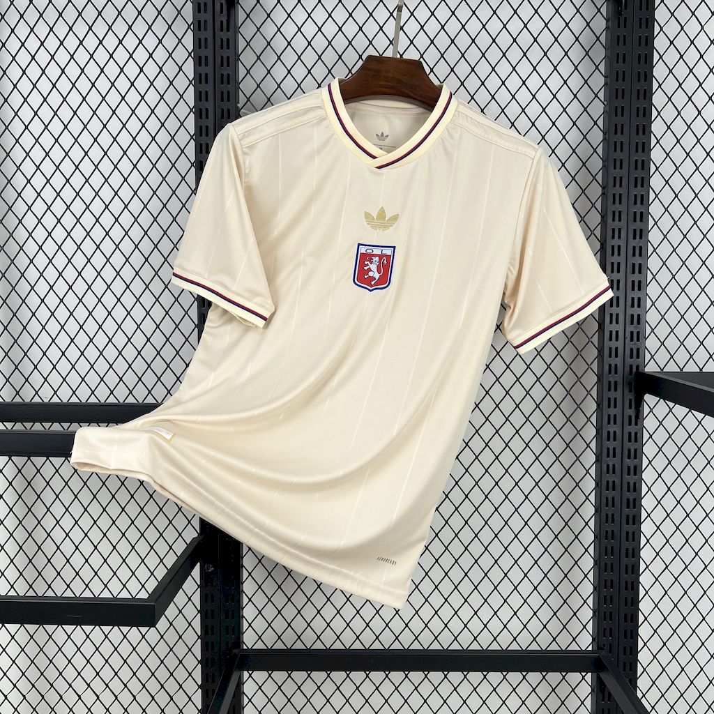 2025/2026 Olympique Lyonnais 75th Anniversary Edition Football Shirt 1:1 Thai Quality