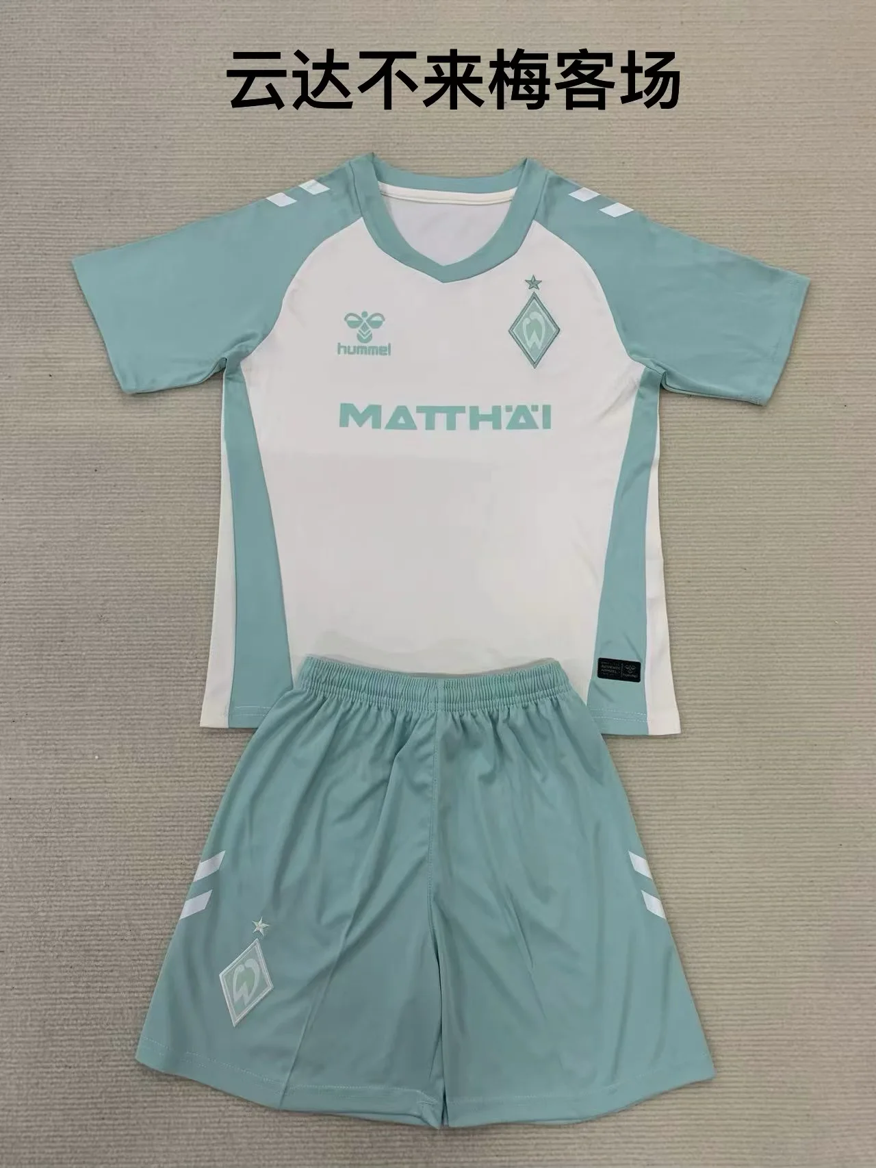 2024/2025 Werder Bremen Away Football Shirt Kids Size 1:1 Thai Quality