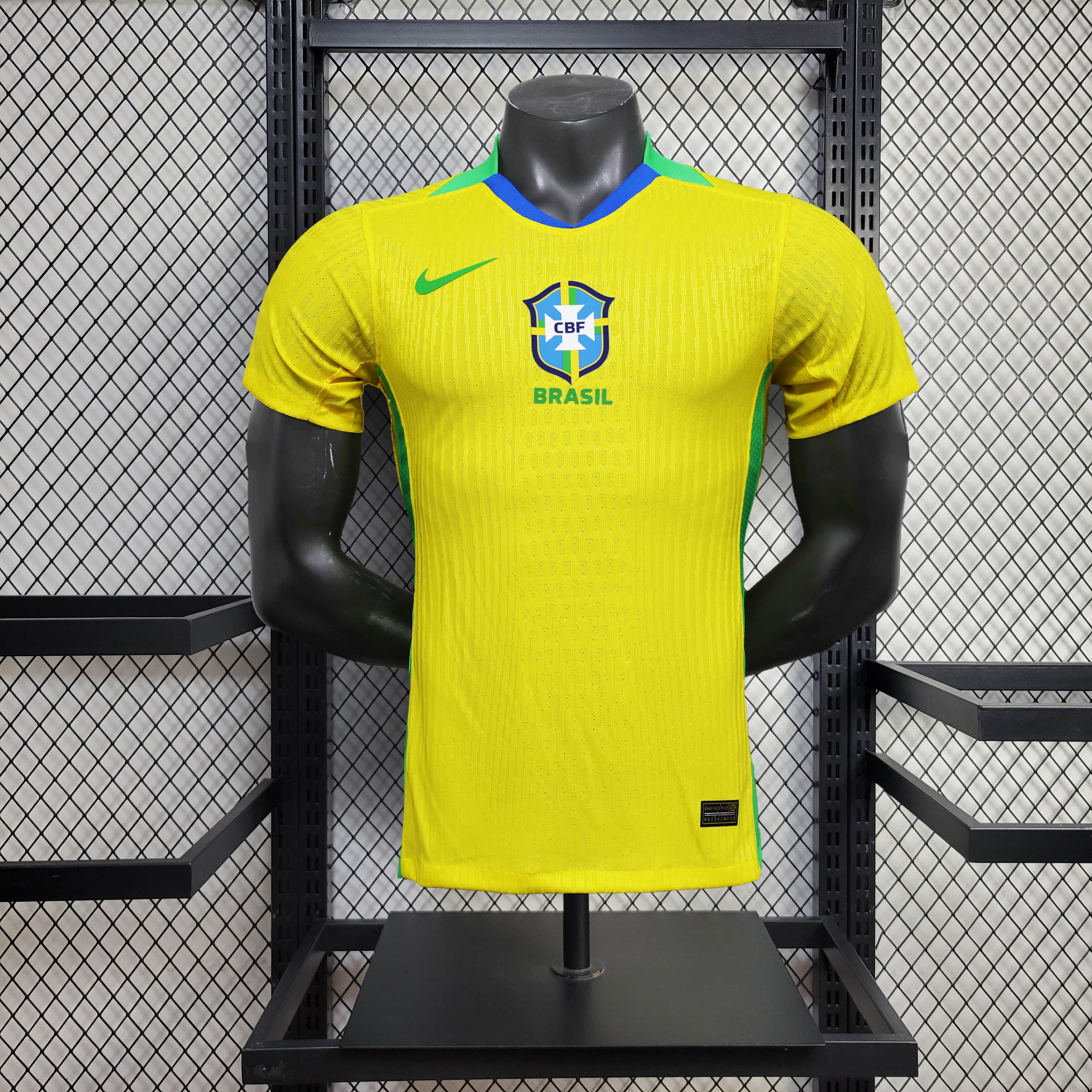 2025 Player Version Brazil Home  Football Shirt 1:1 Thai Quality