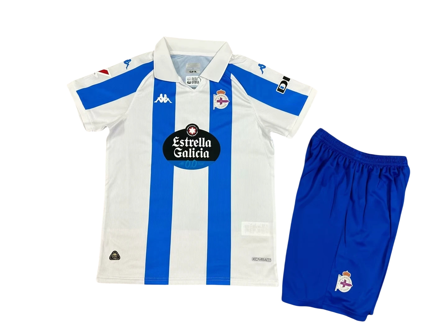 2024/2025 Deportivo de La Coruna Home Football Shirt Kids Size 1:1 Thai Quality