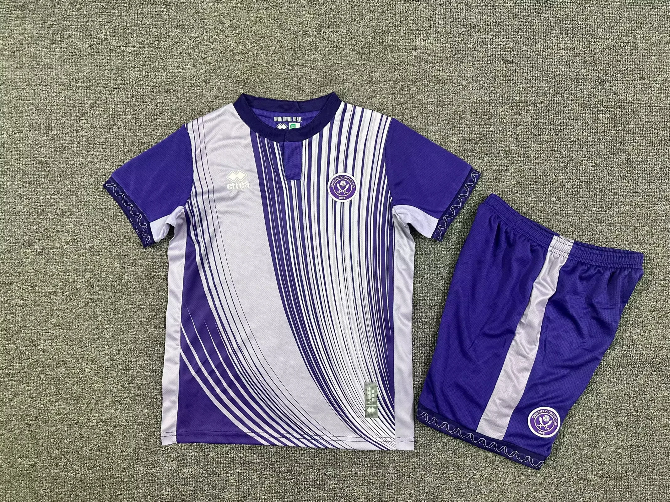 2025/2026 Sheffield United Third Away Football Shirt Kids Size 1:1 Thai Quality