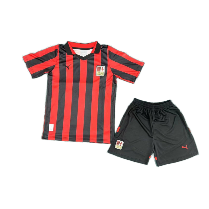 2024/2025 AC Milan 125th Anniversary Edition Football Shirt Kids Size 1:1 Thai Quality