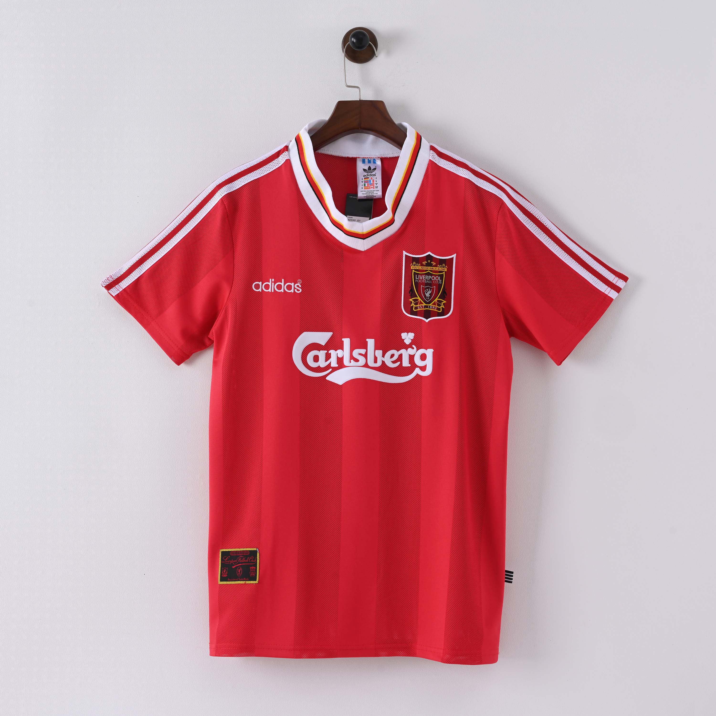 1995/1996 Retro Liverpool Home Football Shirt 1:1 Thai Quality