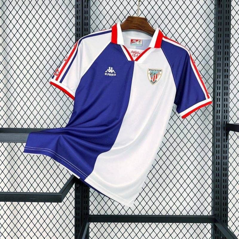 aae89b8db92118e88f2ef58f66d1fb89 1997/1998 Athletic Bilbao Away Football Shirt 1:1 Thai Quality
