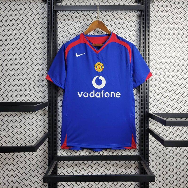 ab3595f141dcdf8b65a9238c8c6527af 2005/2006 Retro Manchester United Away Football Shirt 1:1 Thai Quality