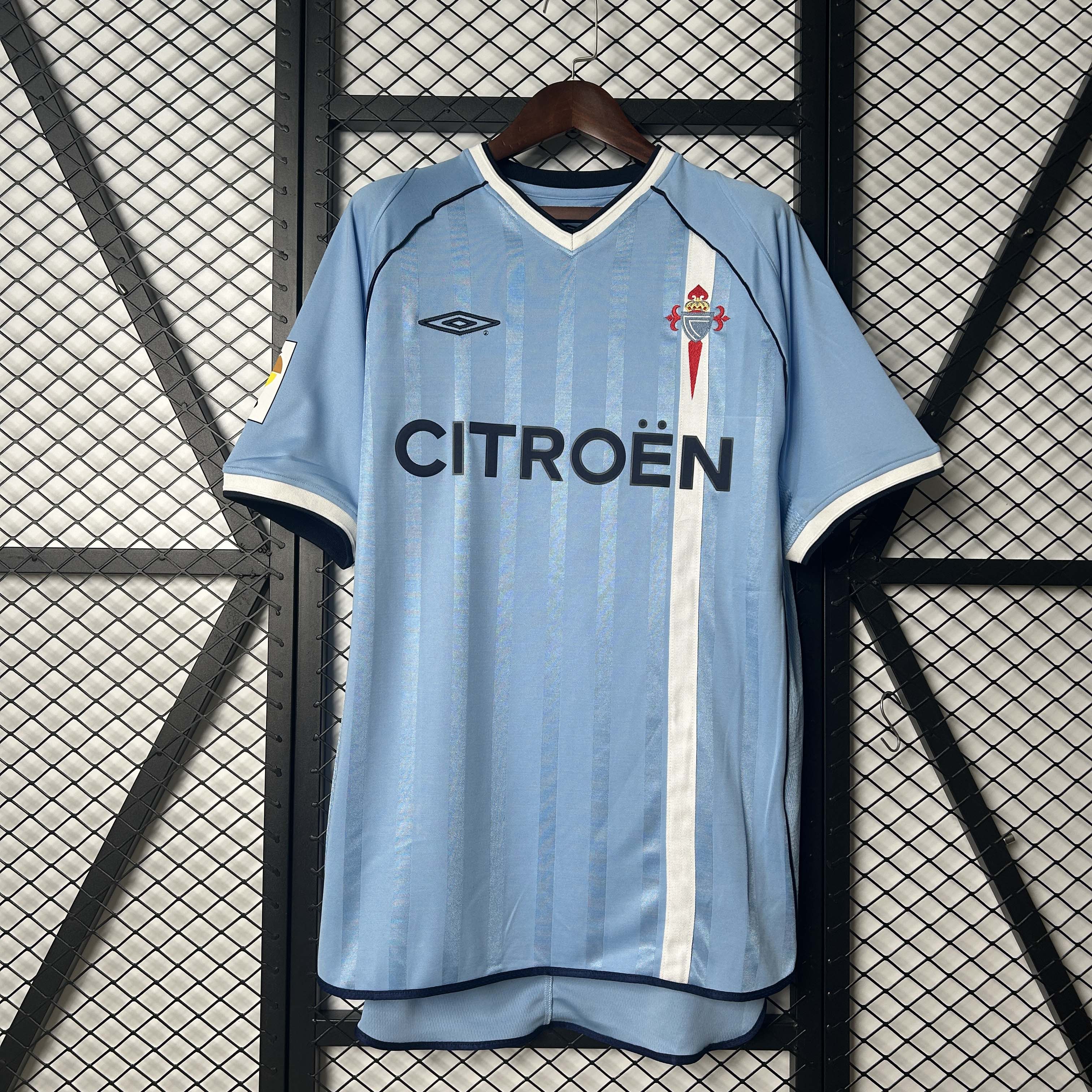 2001/2002 Retro Celta Vigo Home Football Shirt 1:1 Thai Quality