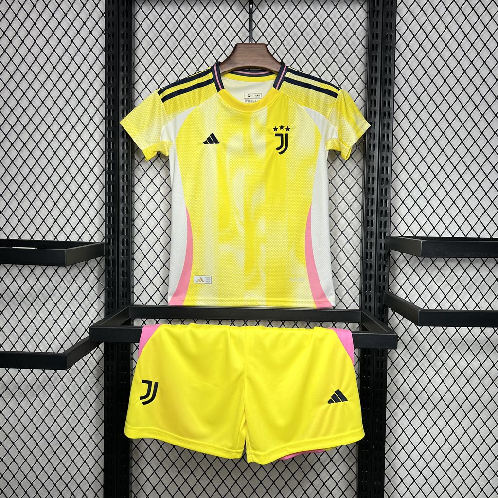 2024/2025 Juventus Away Football Shirt Kids Size 1:1 Thai Quality