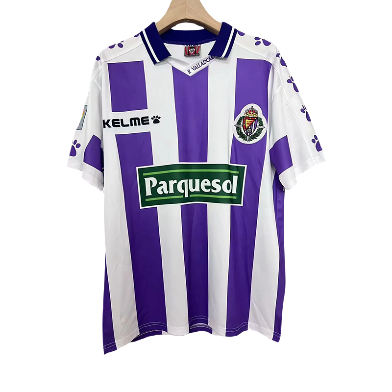 1995/1996 Retro Valladolid Home Football Shirt 1:1 Thai Quality