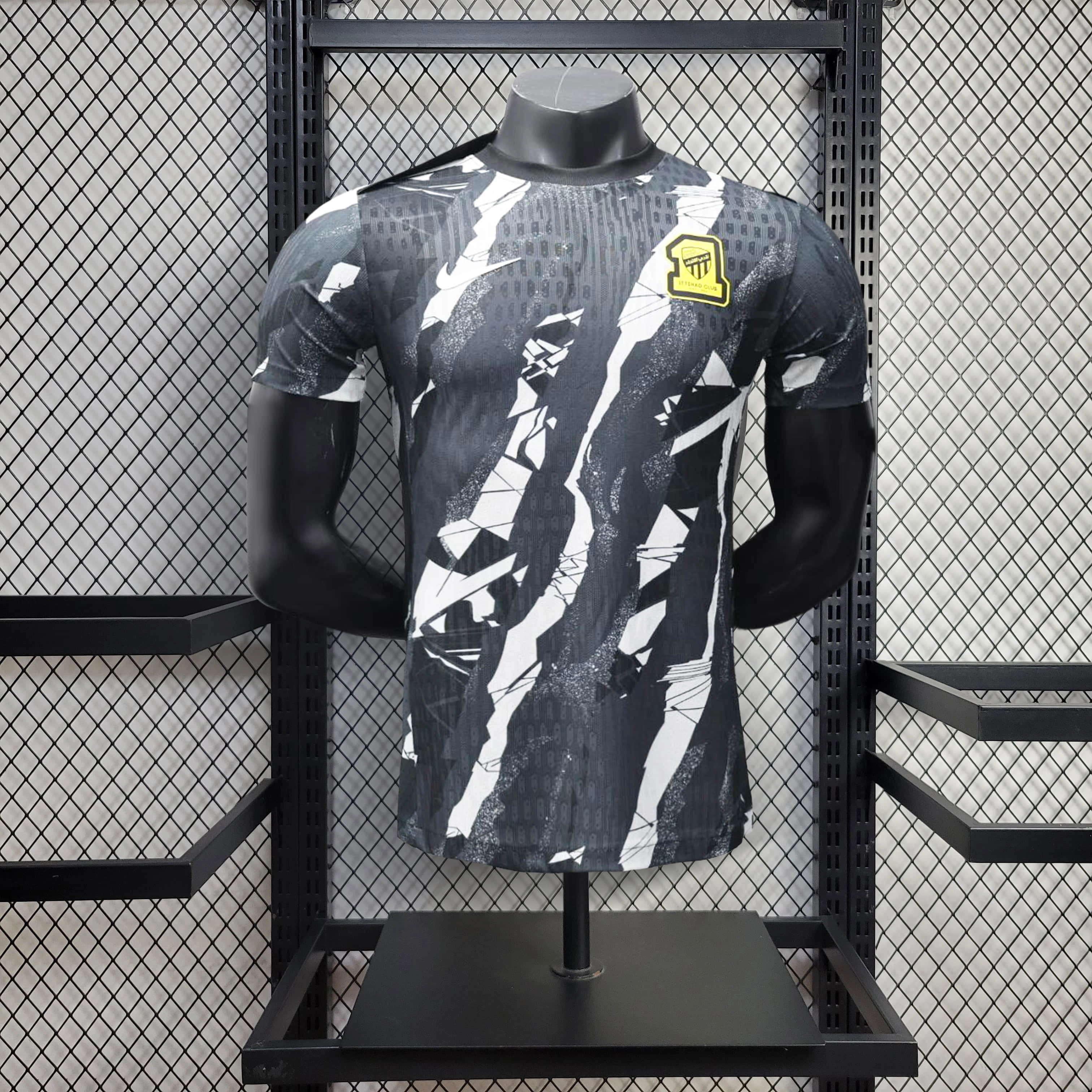 2025/2026 Player Version Al-Ittihad Training Wear Football Shirt 1:1 Thai Quality