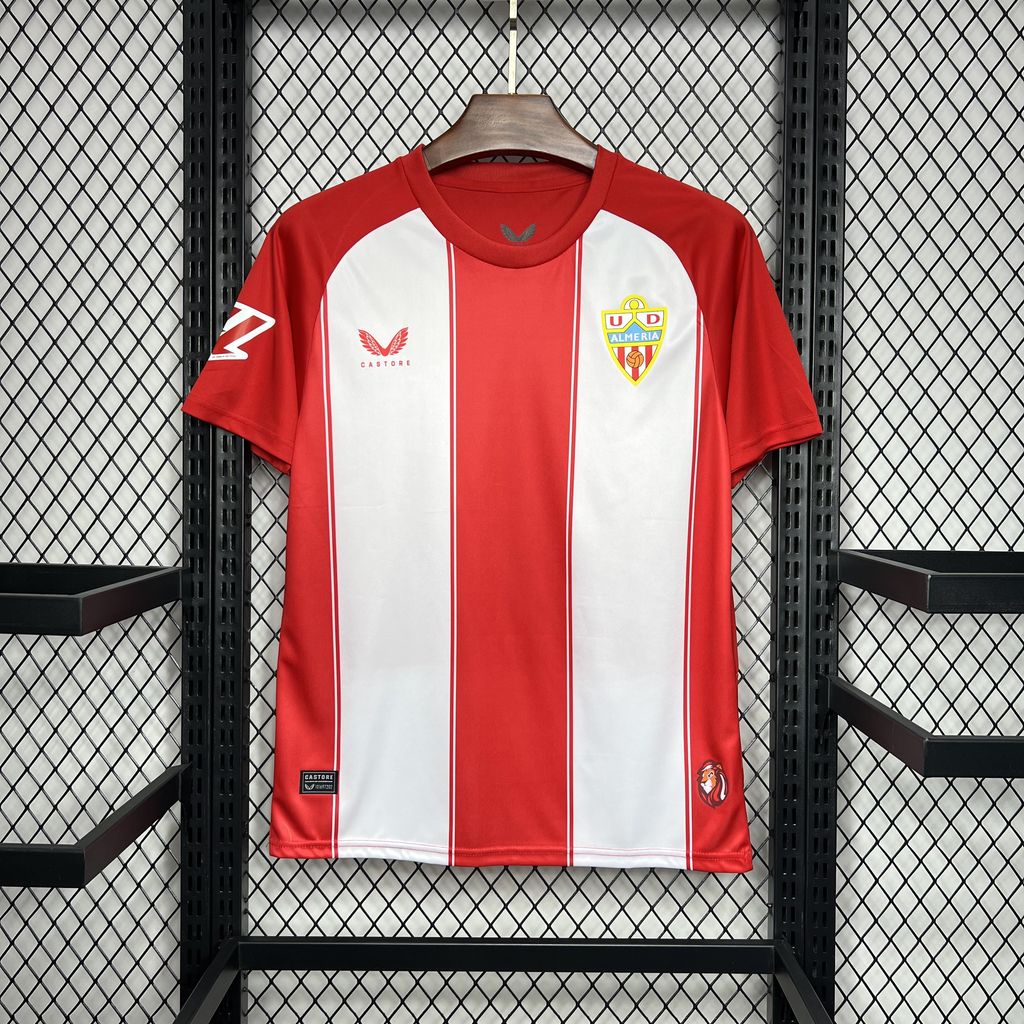 ac66f2a2d596267b52faab84e294fe2b 2024/2025 U.D. Almeria Home Football Shirt 1:1 Thai Quality