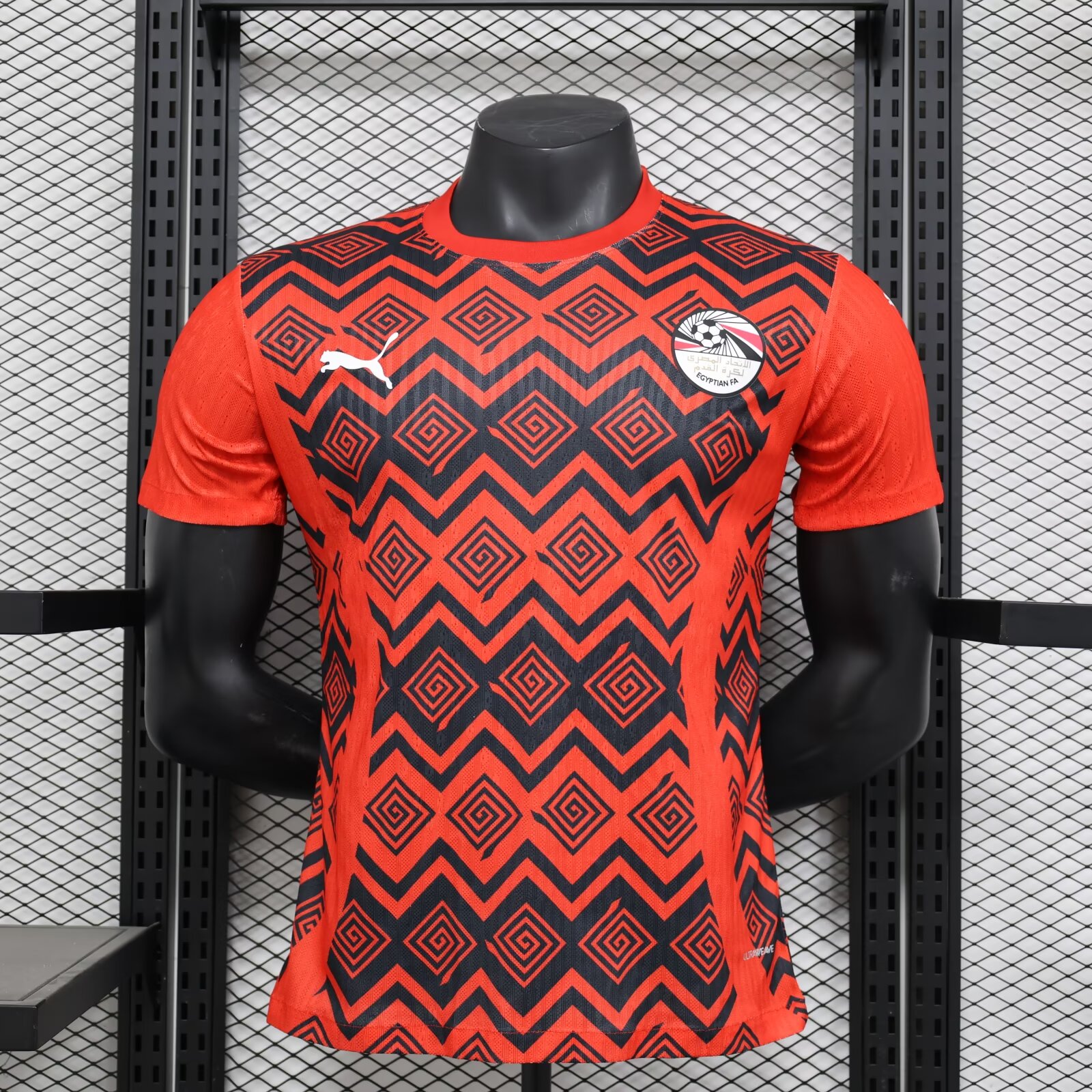 ac94bfd2bb88e03f1faf25c64b1b0777 2024 Player Version Egypt Training Wear Football Shirt 1:1 Thai Quality