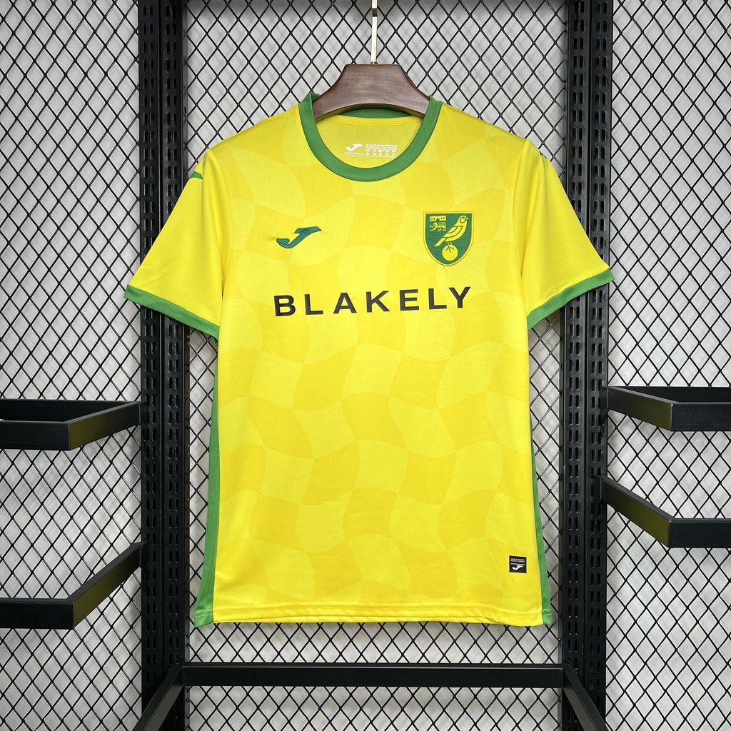 2024/2025 Norwich City Home Football Shirt 1:1 Thai Quality