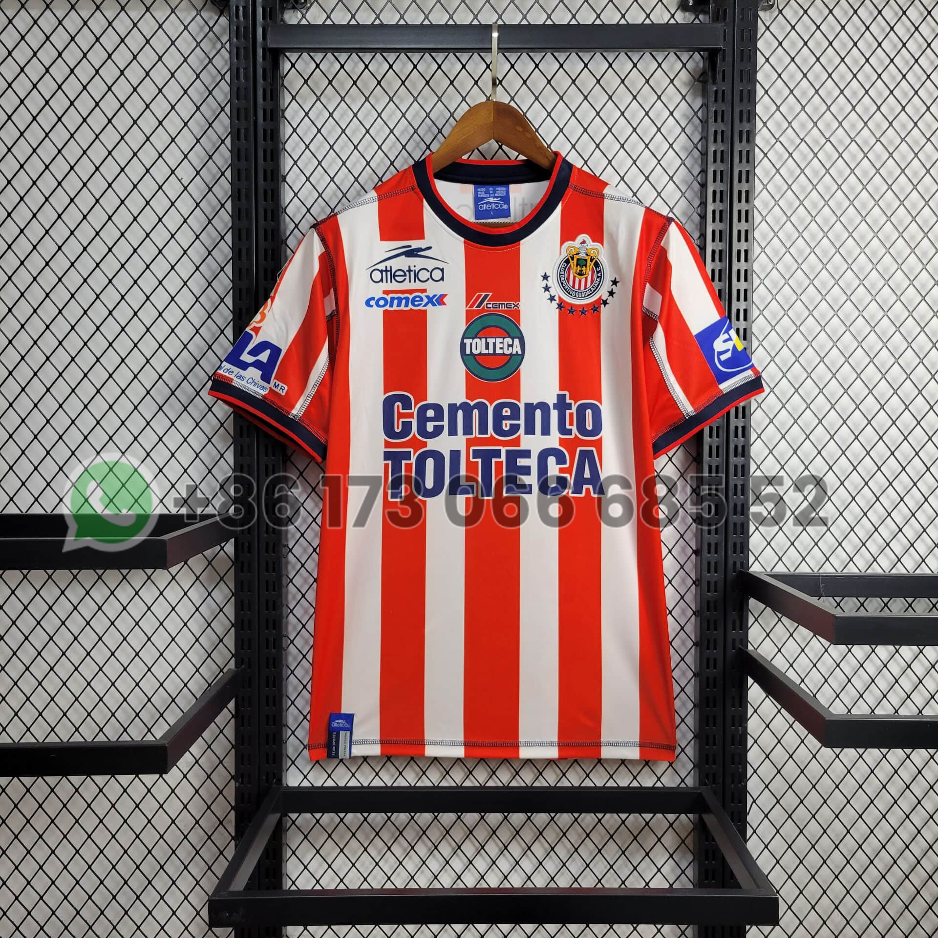 2002/2003 Retro Chivas de Guadalajara Home Football Shirt 1:1 Thai Quality