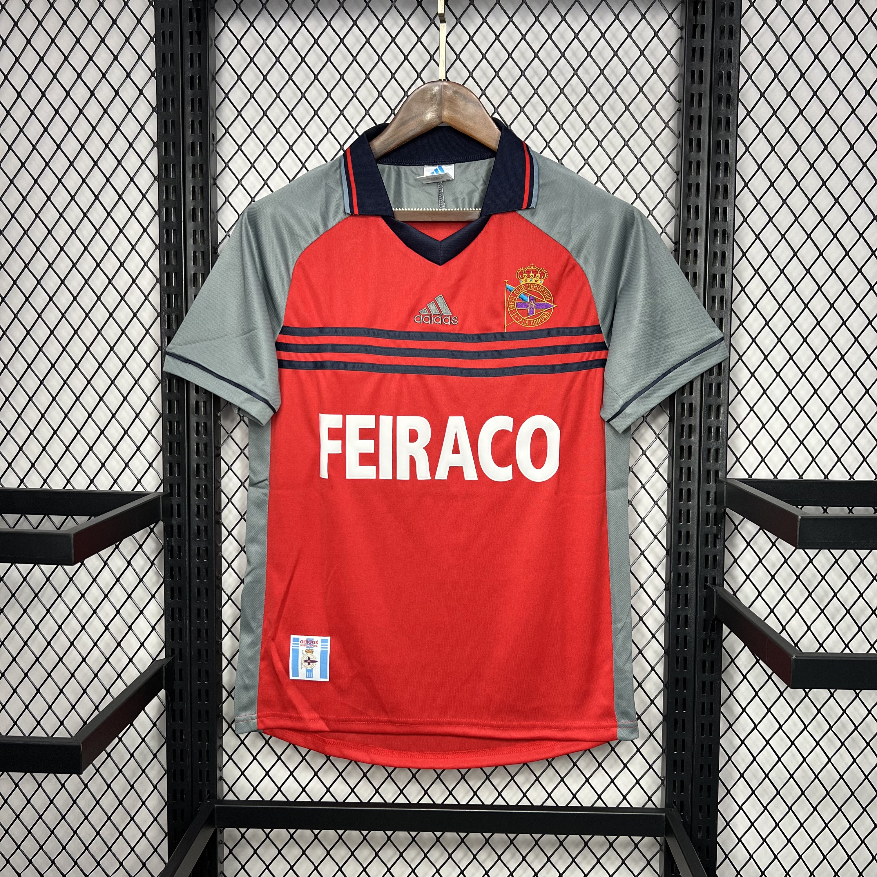add94774ac1d59267a484ed21115df83 2000/2001 Retro Deportivo de La Coruna Third Away Football Shirt 1:1 Thai Quality