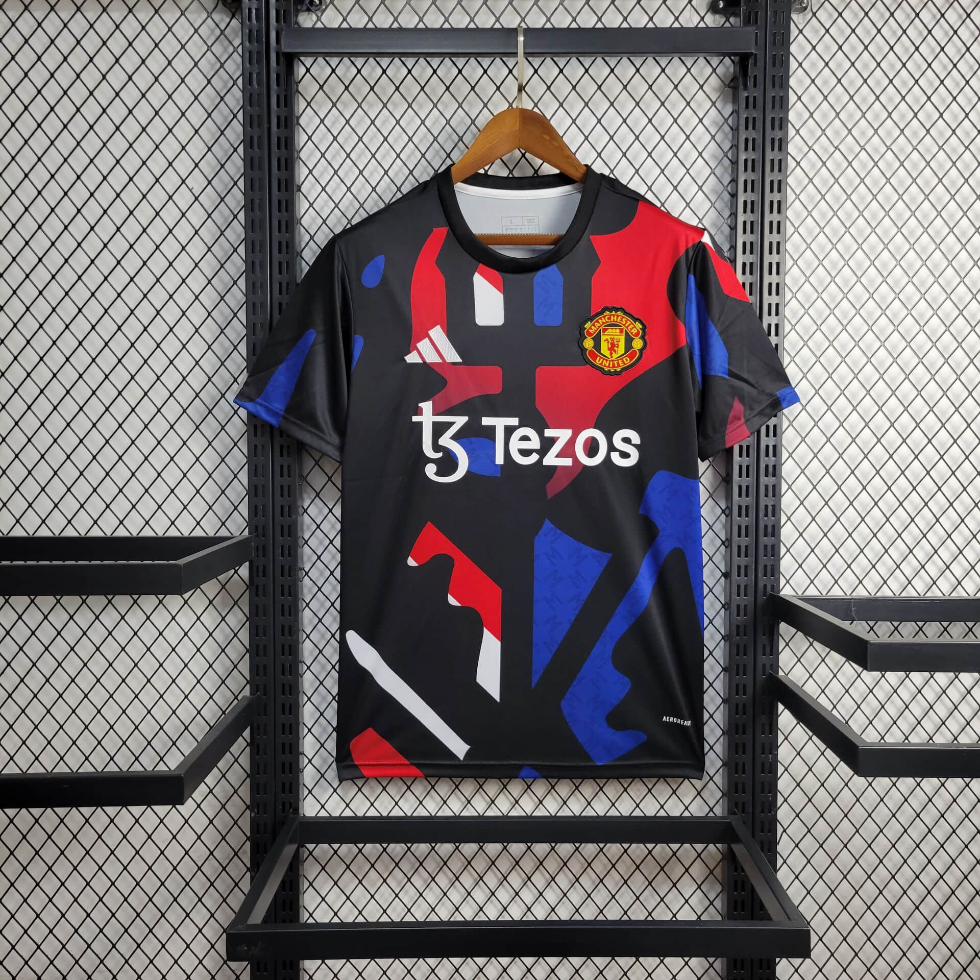 2024/2025 Manchester United Pre-Match Training Wear Football Shirt 1:1 Thai Quality
