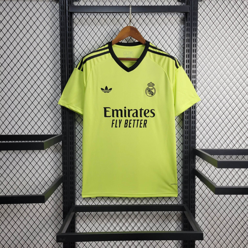 2024/2025 Real Madrid Goalkeeper Football Shirt 1:1 Thai Quality