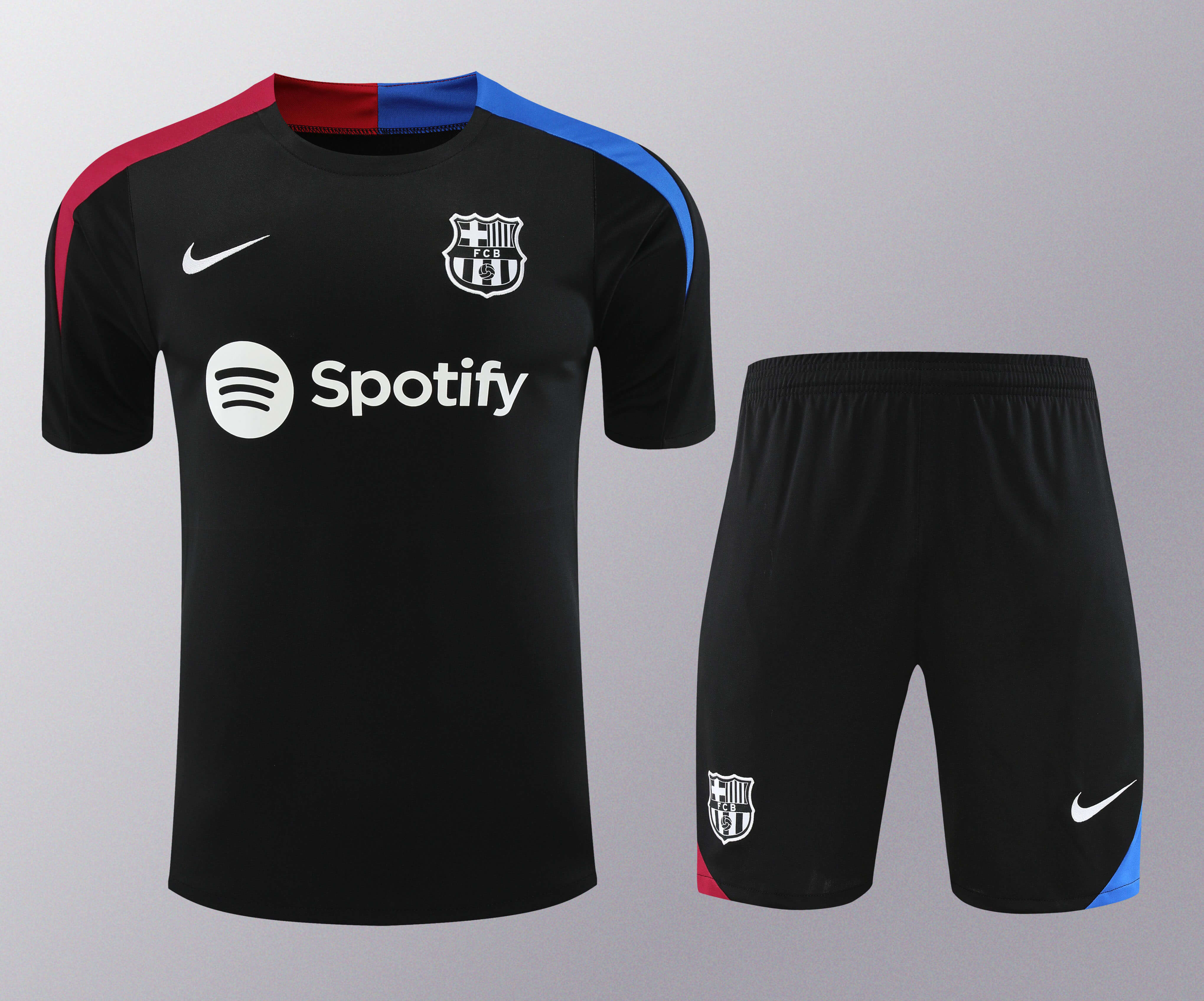 2024/2025 Barcelona Training Wear Black Suit Shirt 1:1 Thai Quality