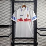 1995/1996 Retro Real Zaragoza Home Football Shirt 1:1 Thai Quality